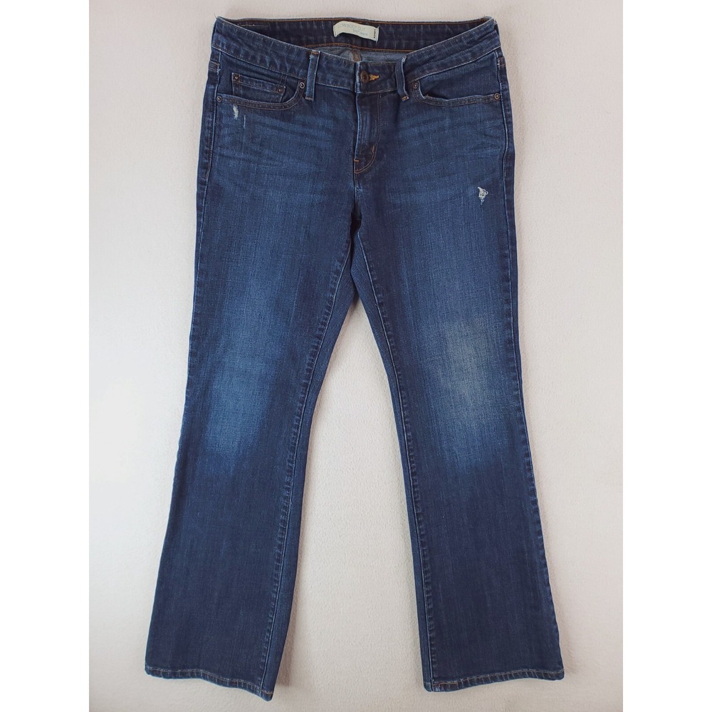 Levis 545 Jeans Women 10 Blue Bootcut Low Rise Distressed Stretch Denim Y2K Pant